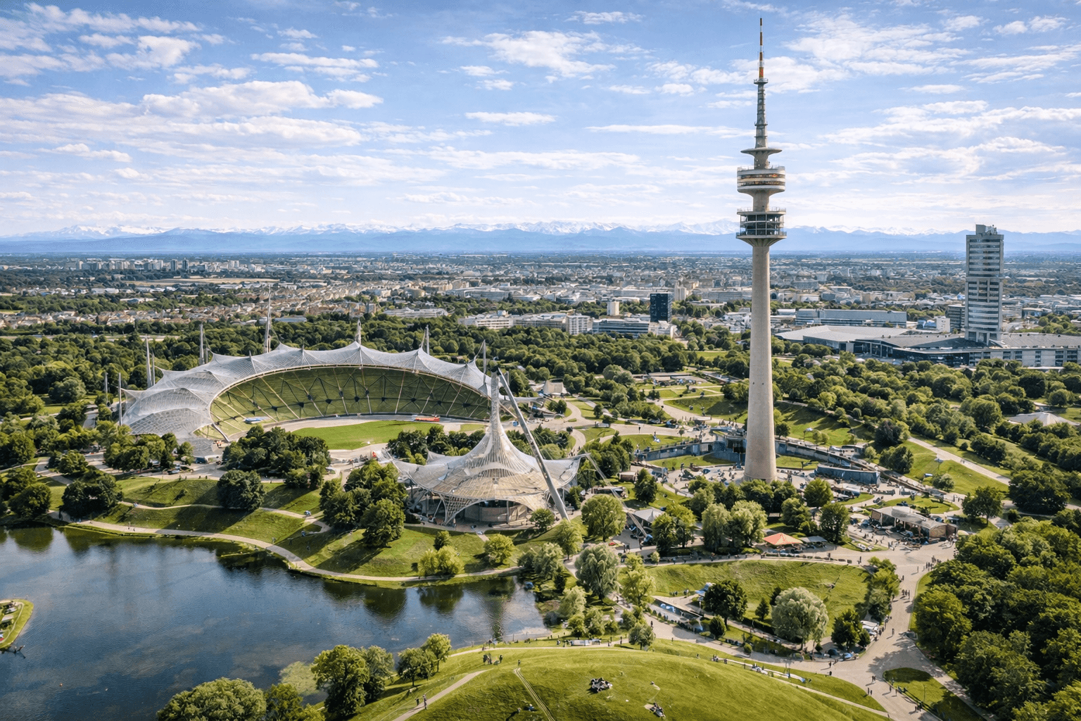Skyline von München